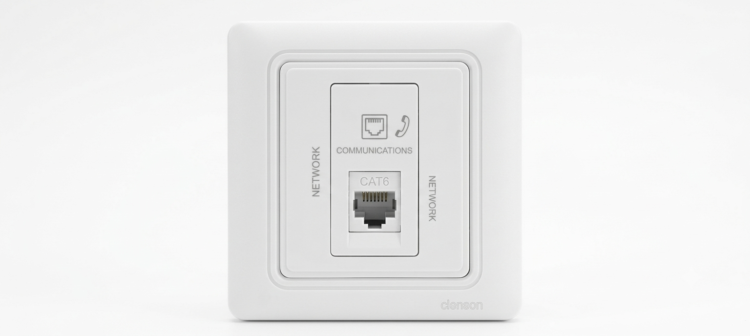 MT6281A 1 gang RJ45 socket Cat6
