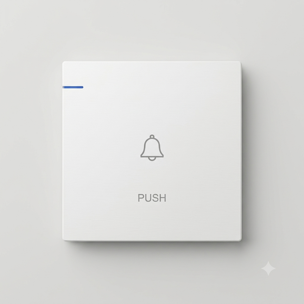 MAX9021 1 gang bell push switch