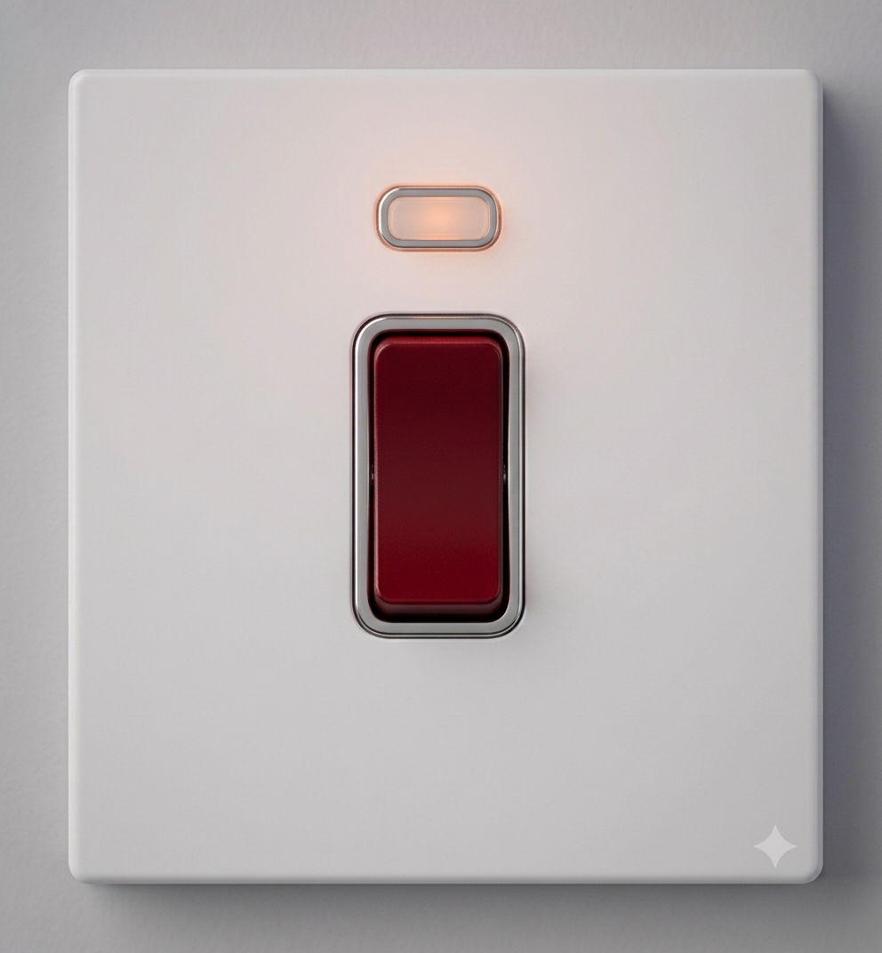 MAX9015 16AX 3 gang 1 way switch with LED