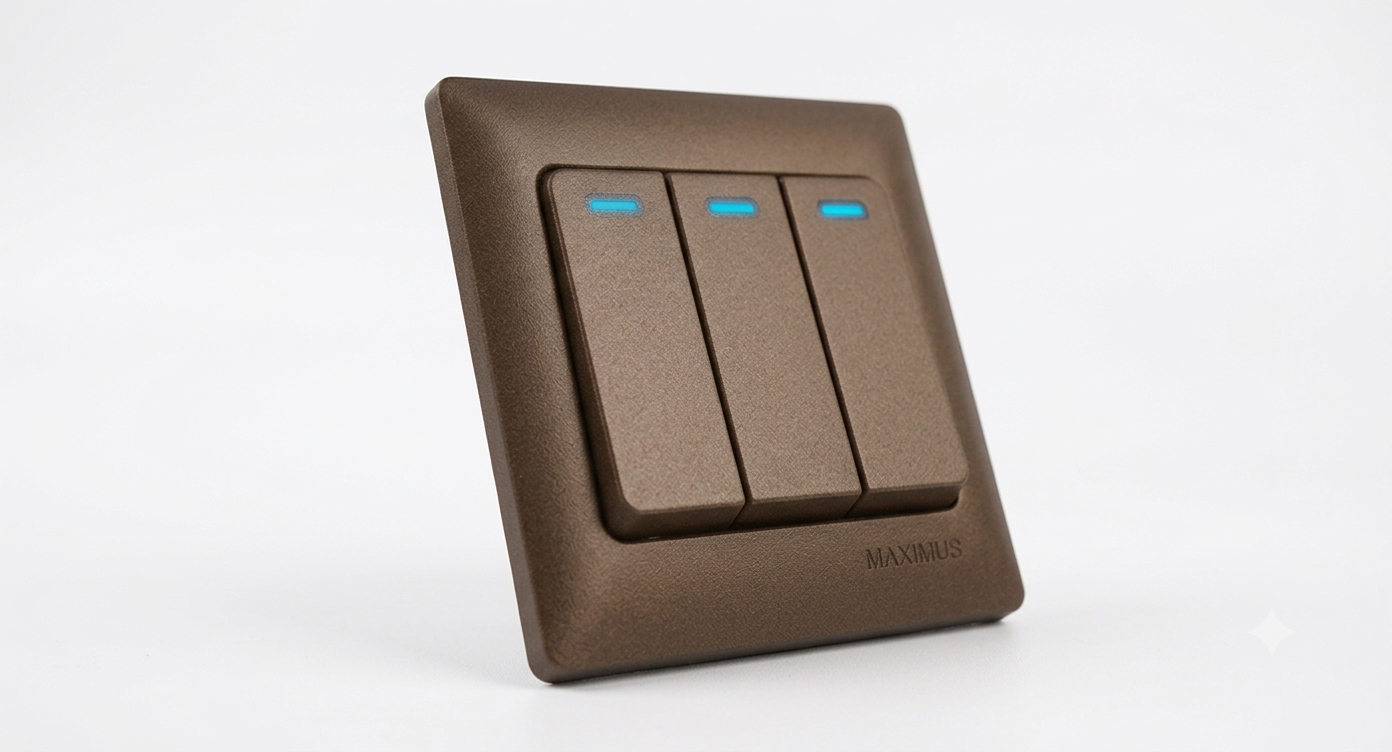 MAXIMUS switches and sockets