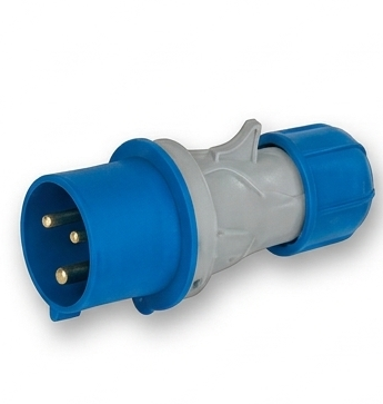 MR9213 Enduraa 16A 2P+T industrial plug