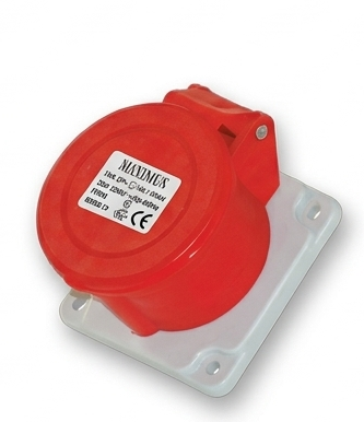 MR6026Q Series 11 IEC 309 IP44 panel socket