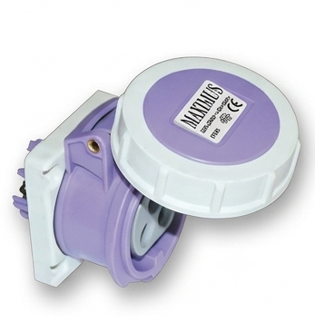 MR7026Q Series 11 IEC 309 IP67 panel socket