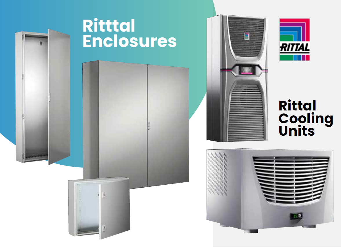 Rittal enclosure and cooling units